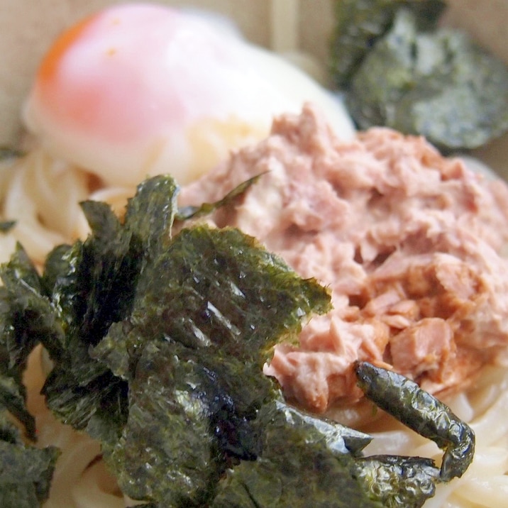 レンジで簡単 ツナマヨ卵うどん レシピ 作り方 By まるっとまる 楽天レシピ